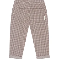 Broeken & Tuinbroeken|Broeken*Sweet Petit baby broek Goof  ruit bruin Dark Brown Melange