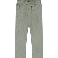 Broeken & Leggings|Broeken*Sweet Petit baby broek Puck  effen groen Sage Green