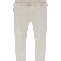 Broeken & Leggings|Leggings*Sweet Petit baby legging Pien  effen beige Soft Ecru Melange