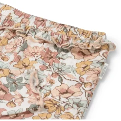 Broeken & Leggings|Leggings*Sweet Petit baby legging Pien  bloemen beige Soft Ecru Melange