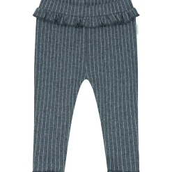Broeken & Leggings|Broeken*Sweet Petit baby legging Pien  strepen grijs Anthra Grey Melange