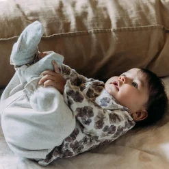 Shirts & Blouses|Shirts & Blouses*Sweet Petit baby shirt Lin lange mouwen bloemen multi Soft Ecru Melange