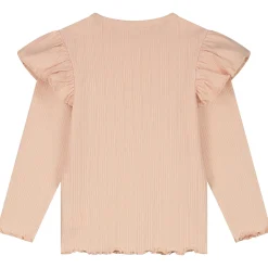 Shirts & Blouses|Shirts & Blouses*Sweet Petit baby shirt Meave lange mouwen effen roze Light Salmon