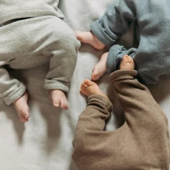 Broeken & Tuinbroeken|Broeken & Leggings*Sweet Petit Mini broek effen grijs Soft Stone Melange