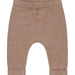 Broeken & Tuinbroeken|Broeken & Leggings*Sweet Petit Mini broek  effen bruin Mid Brown Melange