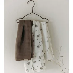 Doeken & Luiers*Sweet Petit Mini hydrofiele luiers 3 stuks  beige