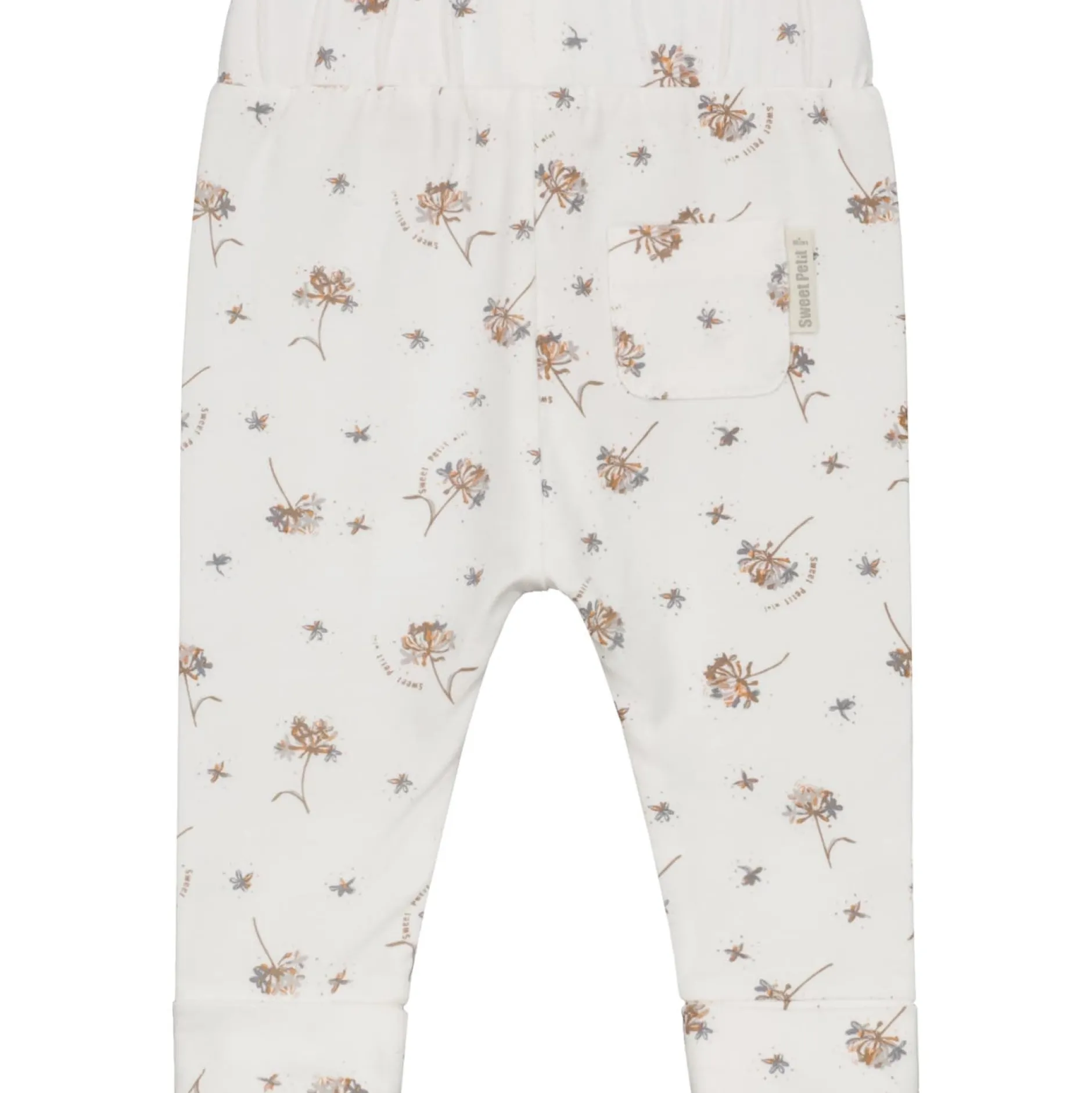 Sokjes & Slofjes|Broeken*Sweet Petit Mini overslag shirt, broekje & sokken Soft Blue Grey