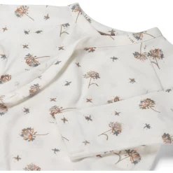 Shirts & Blouses|Shirts & Blouses*Sweet Petit Mini overslagshirt lange mouwen all over print wit Ivory White