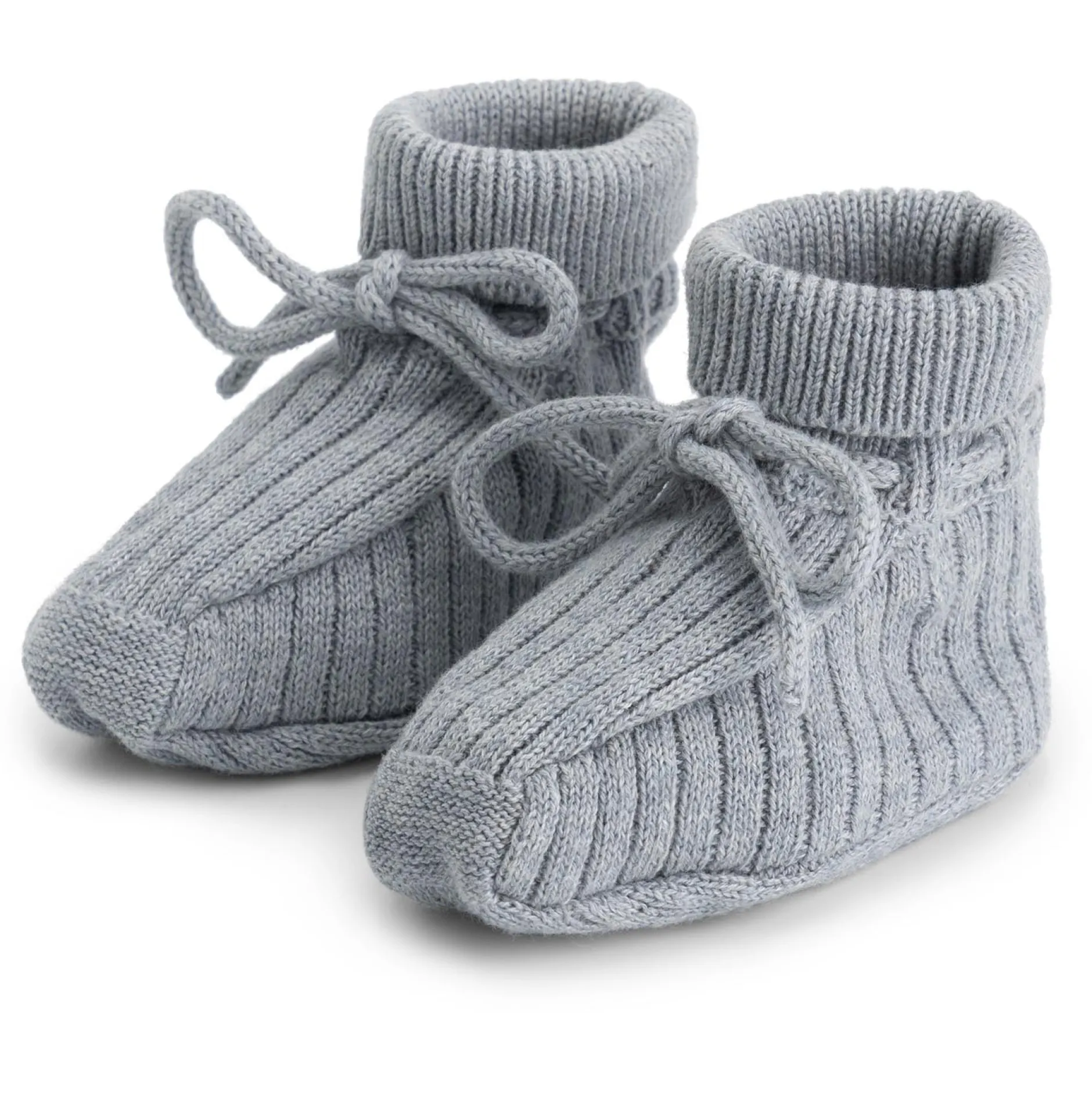 Sokjes & Slofjes*Sweet Petit Mini slofjes grijs Soft Blue Grey
