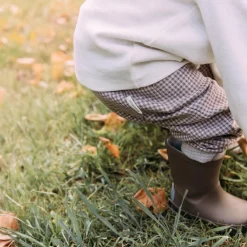Broeken & Tuinbroeken|Broeken & Leggings*Sweet Petit peuter broek Goof ruit bruin Dark Brown Melange