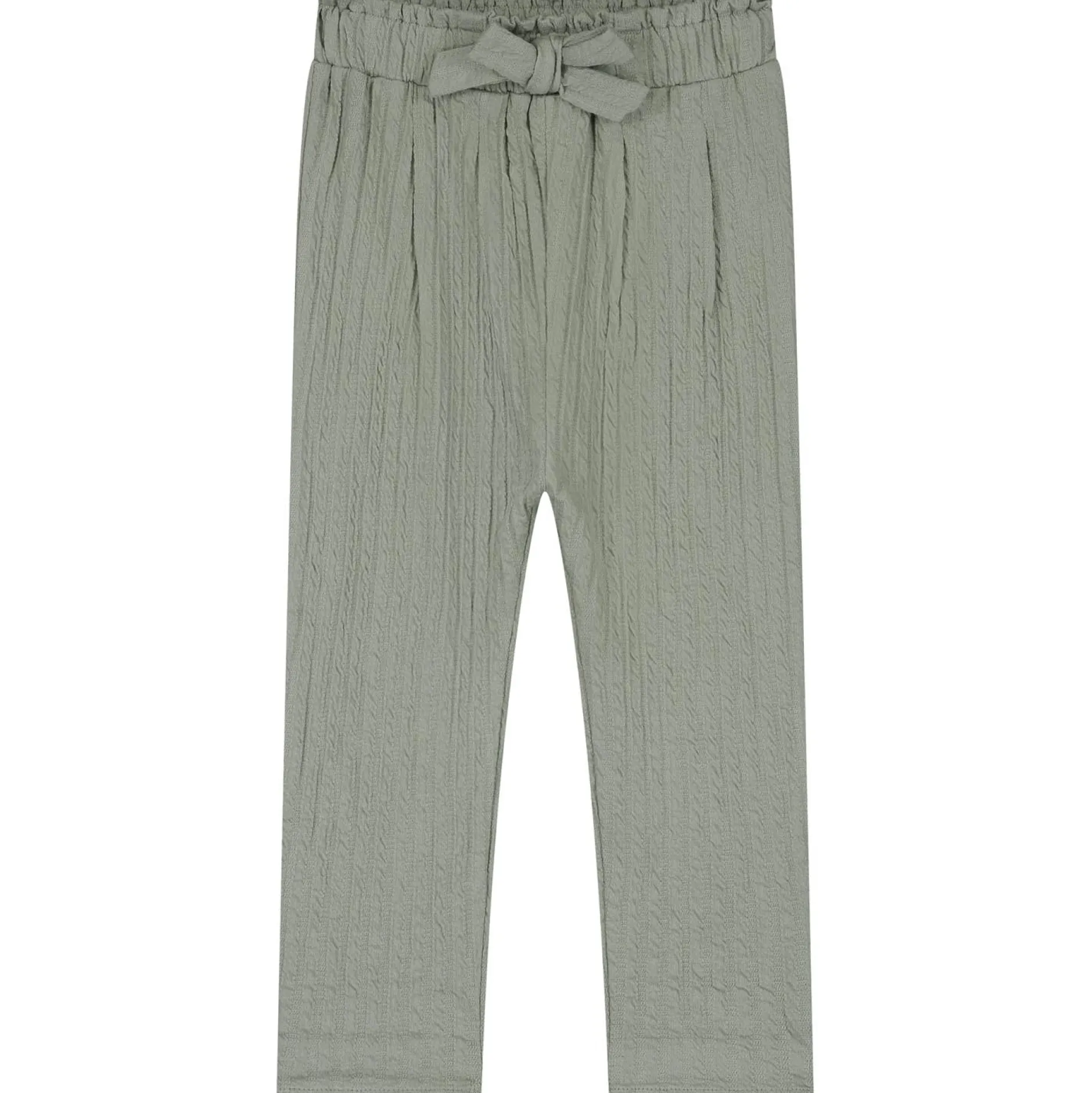 Broeken & Leggings|Broeken & Leggings*Sweet Petit peuter broek Puck effen groen Sage Green