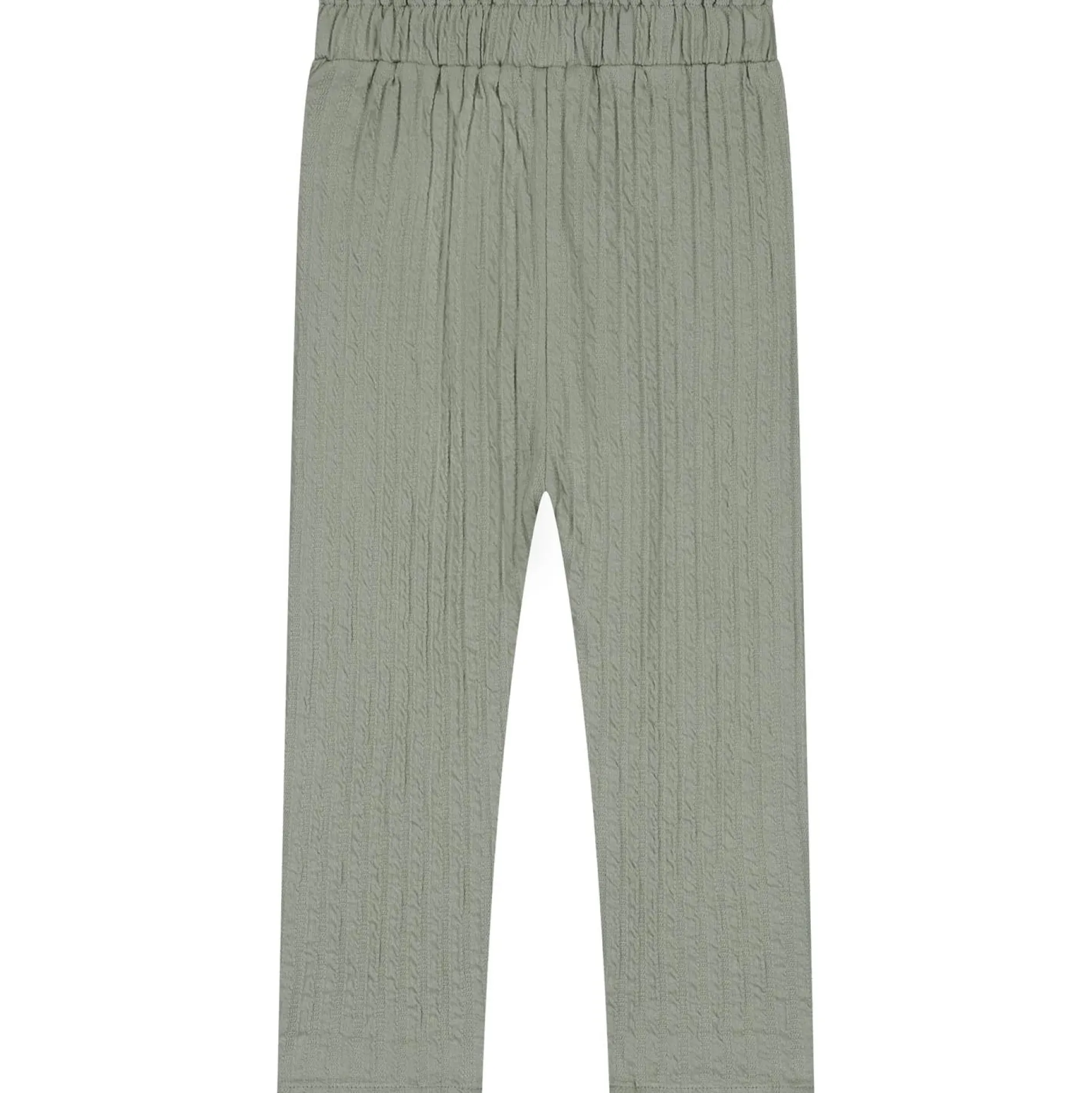 Broeken & Leggings|Broeken & Leggings*Sweet Petit peuter broek Puck effen groen Sage Green