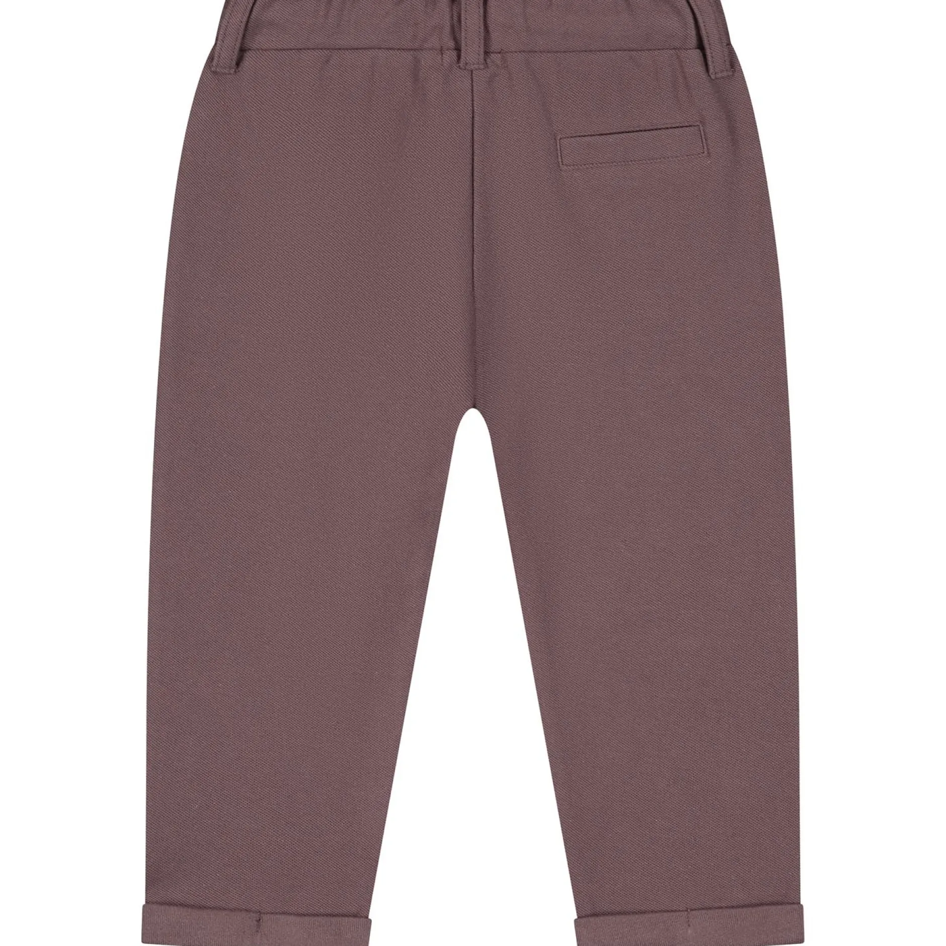 Broeken & Tuinbroeken|Broeken & Leggings*Sweet Petit peuter broek Benja effen bruin Dark Mud Brown