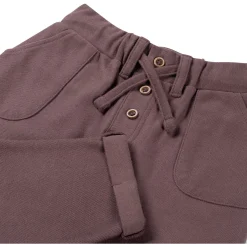 Broeken & Tuinbroeken|Broeken & Leggings*Sweet Petit peuter broek Benja effen bruin Dark Mud Brown