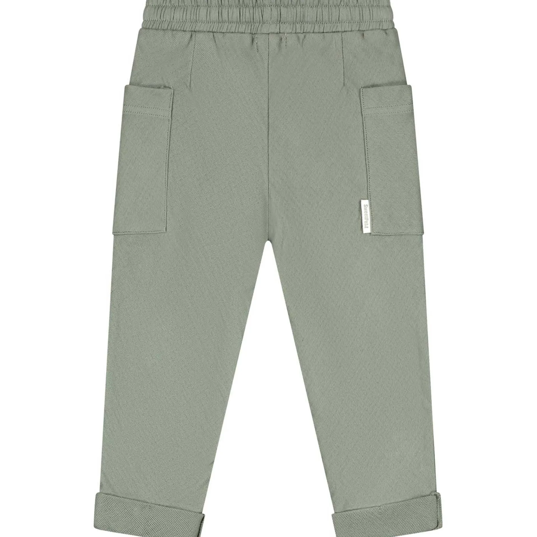 Broeken & Tuinbroeken|Broeken & Leggings*Sweet Petit peuter broek effen groen Sage Green