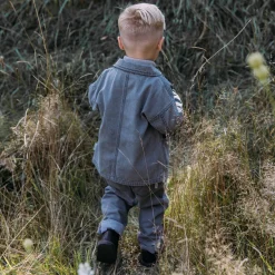 Jeans|Broeken & Tuinbroeken*Sweet Petit peuter broek Riv  effen grijs Dark Grey Denim