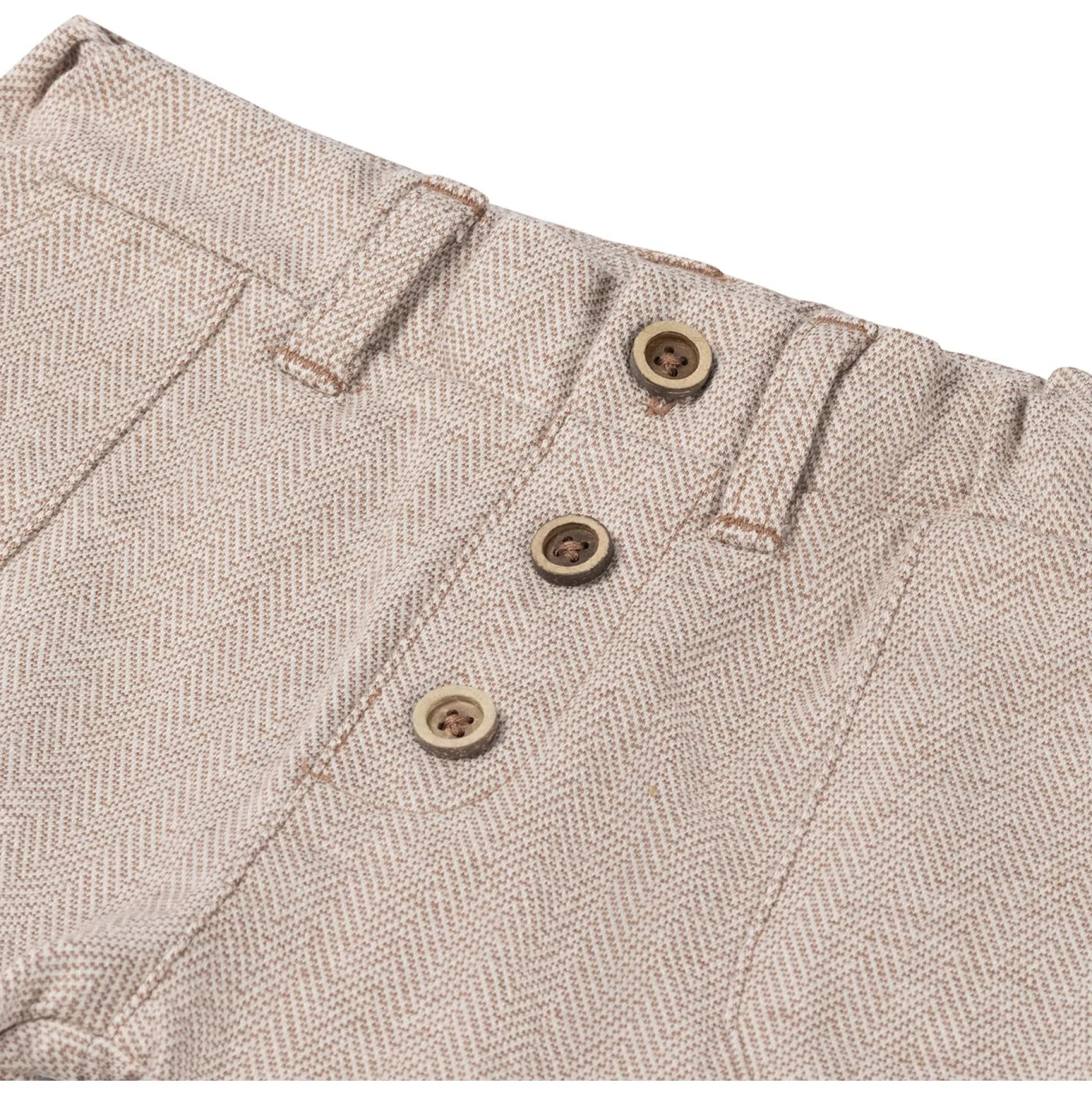 Broeken & Tuinbroeken|Broeken & Leggings*Sweet Petit peuter broek effen bruin Red Brown