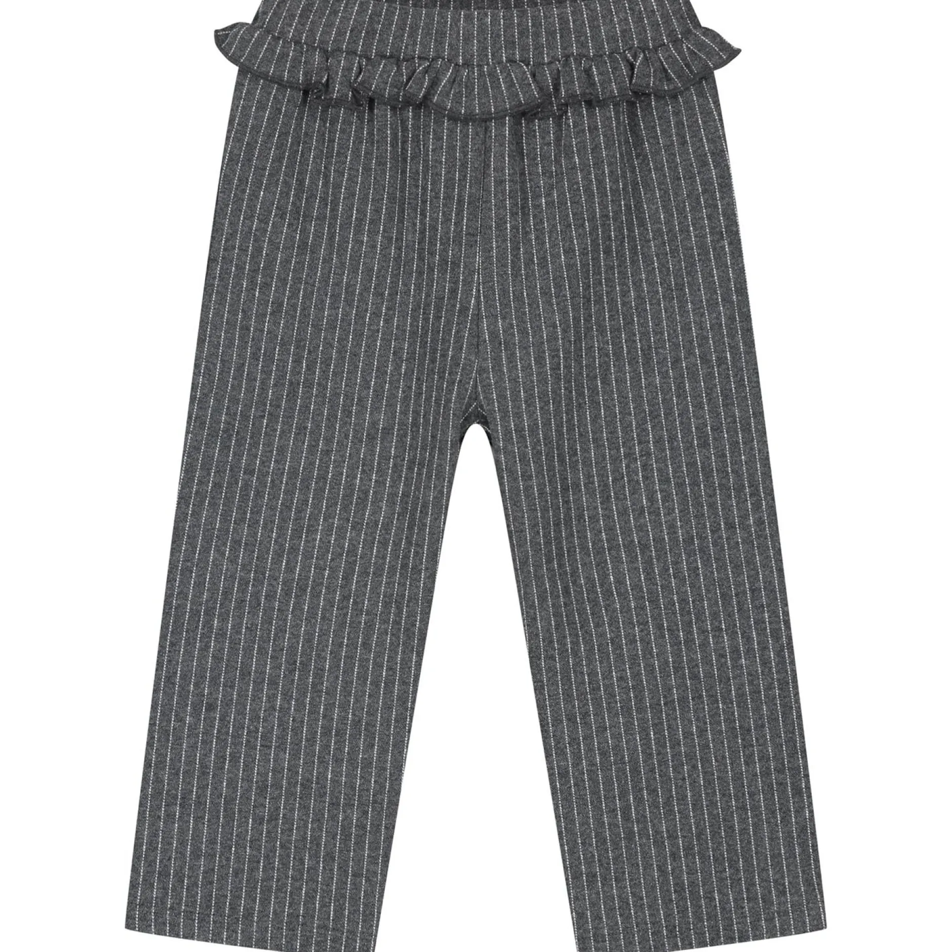 Broeken & Leggings|Broeken & Leggings*Sweet Petit peuter broek Vieve strepen grijs Anthra Grey Melange