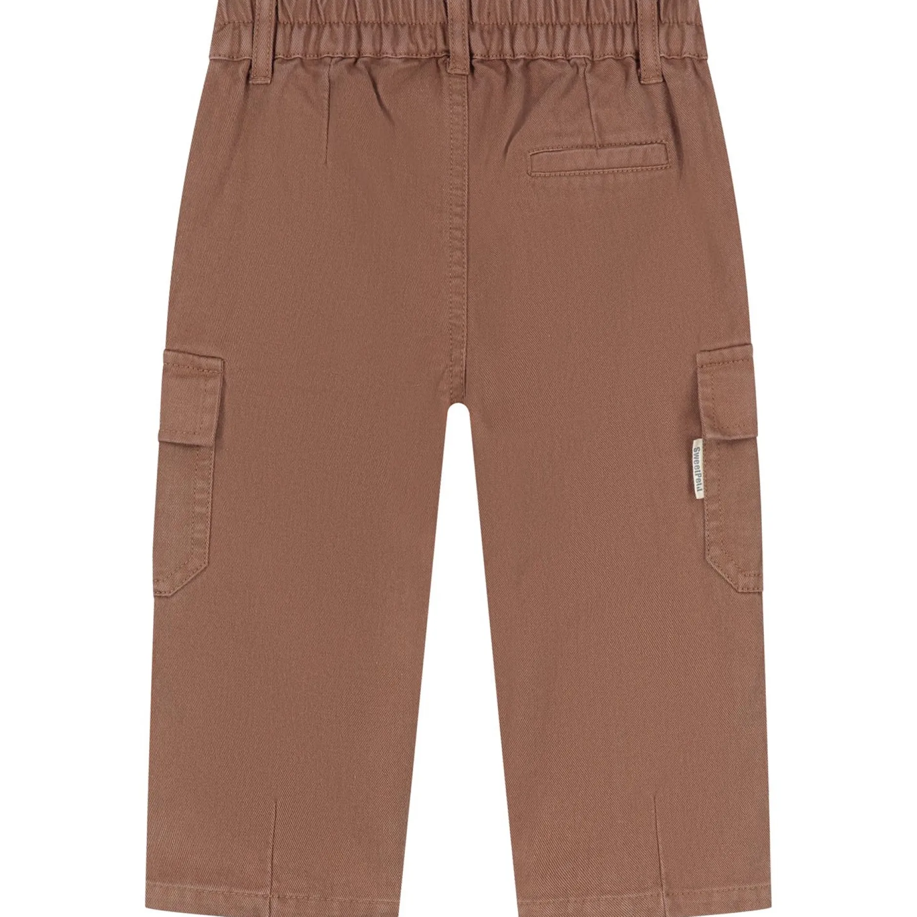 Broeken & Tuinbroeken|Broeken & Leggings*Sweet Petit peuter broek effen bruin Red Brown