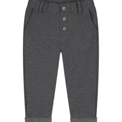 Broeken & Tuinbroeken|Broeken & Leggings*Sweet Petit peuter broek Merlijn effen grijs Anthra Grey Melange
