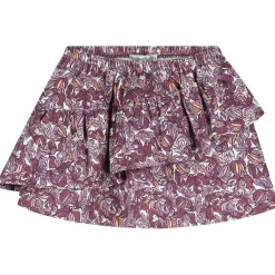 Jurken & Rokken|Jurken & Rokken*Sweet Petit peuter rok Wiep bladeren multi Soft Ecru Melange