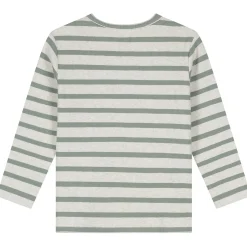 Shirts & Blouses|Shirts & Blouses*Sweet Petit peuter shirt lange mouwen strepen groen Sage Green