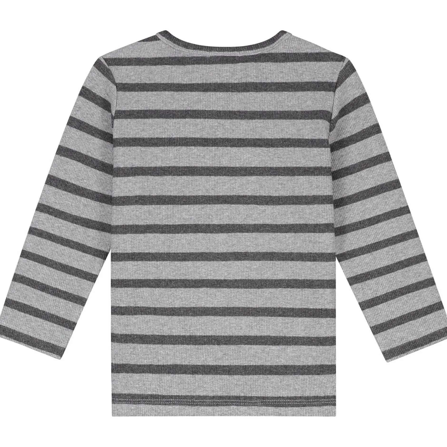 Shirts & Blouses|Shirts & Blouses*Sweet Petit peuter shirt Mees lange mouwen strepen grijs Mid Stone Melange