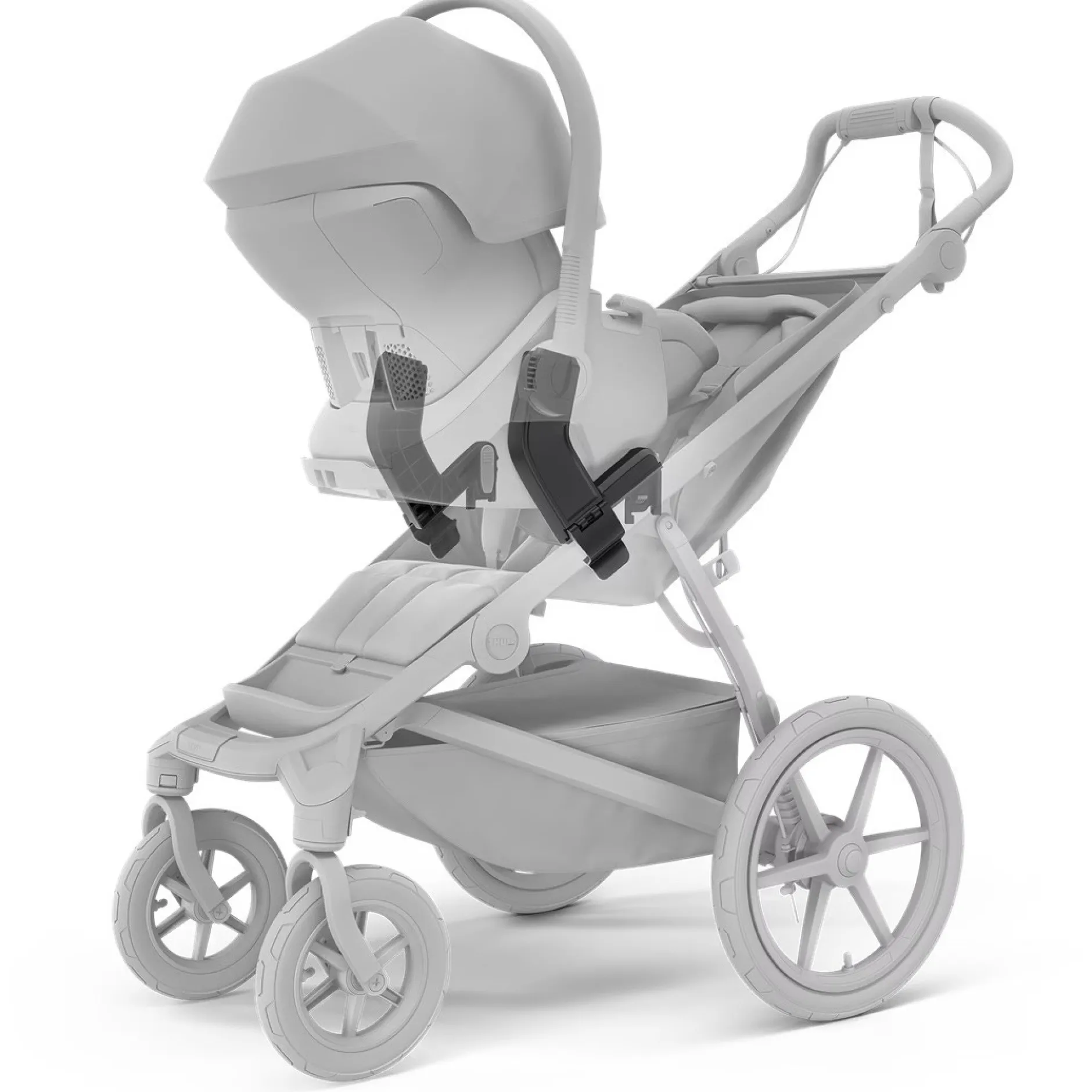 Kinderwagens*Thule Urban Glide 4-wheel compleet Mid Blue