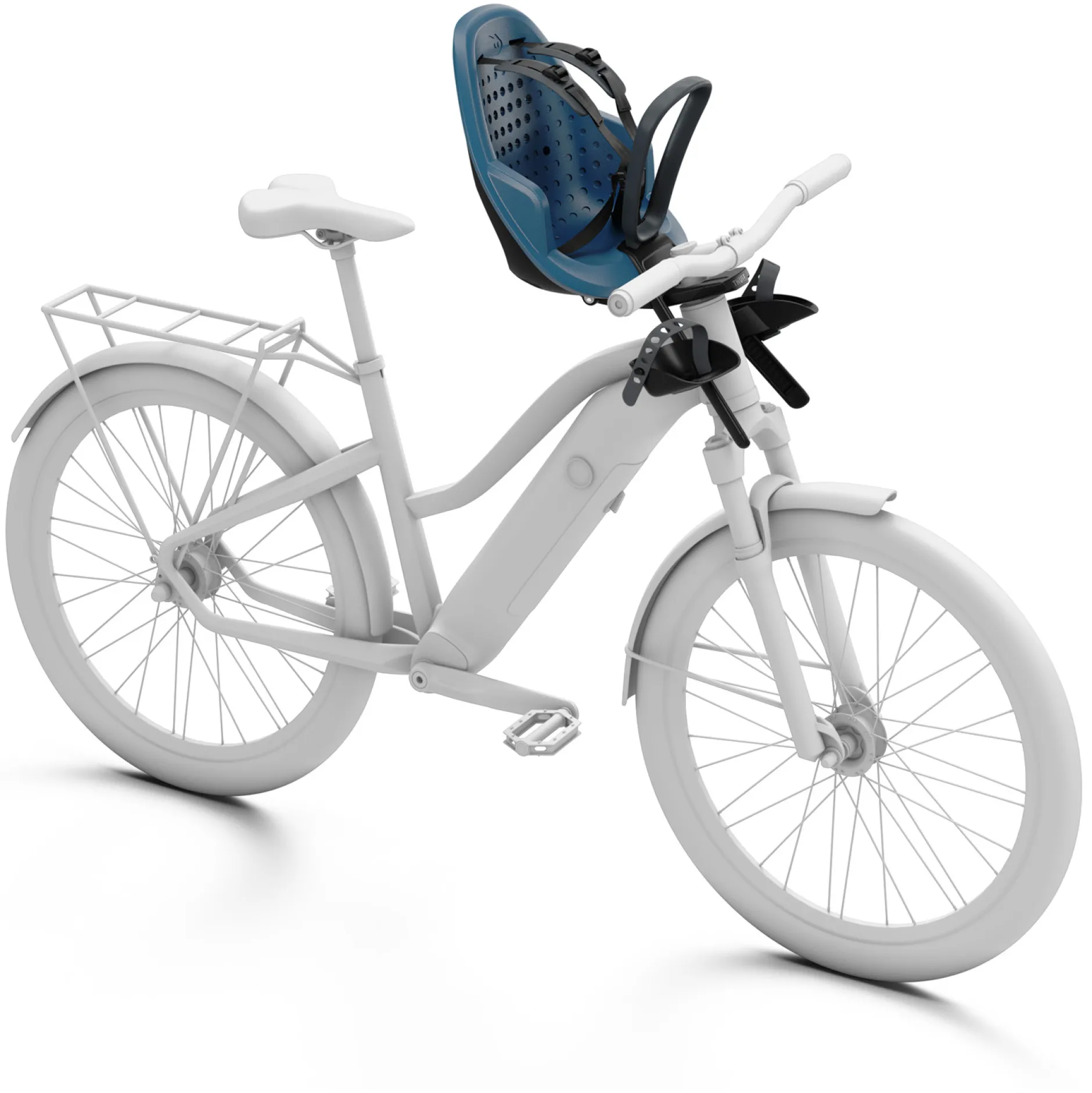 Fietsstoeltjes*Thule Yepp 2 mini fietsstoeltje Majolica Blue