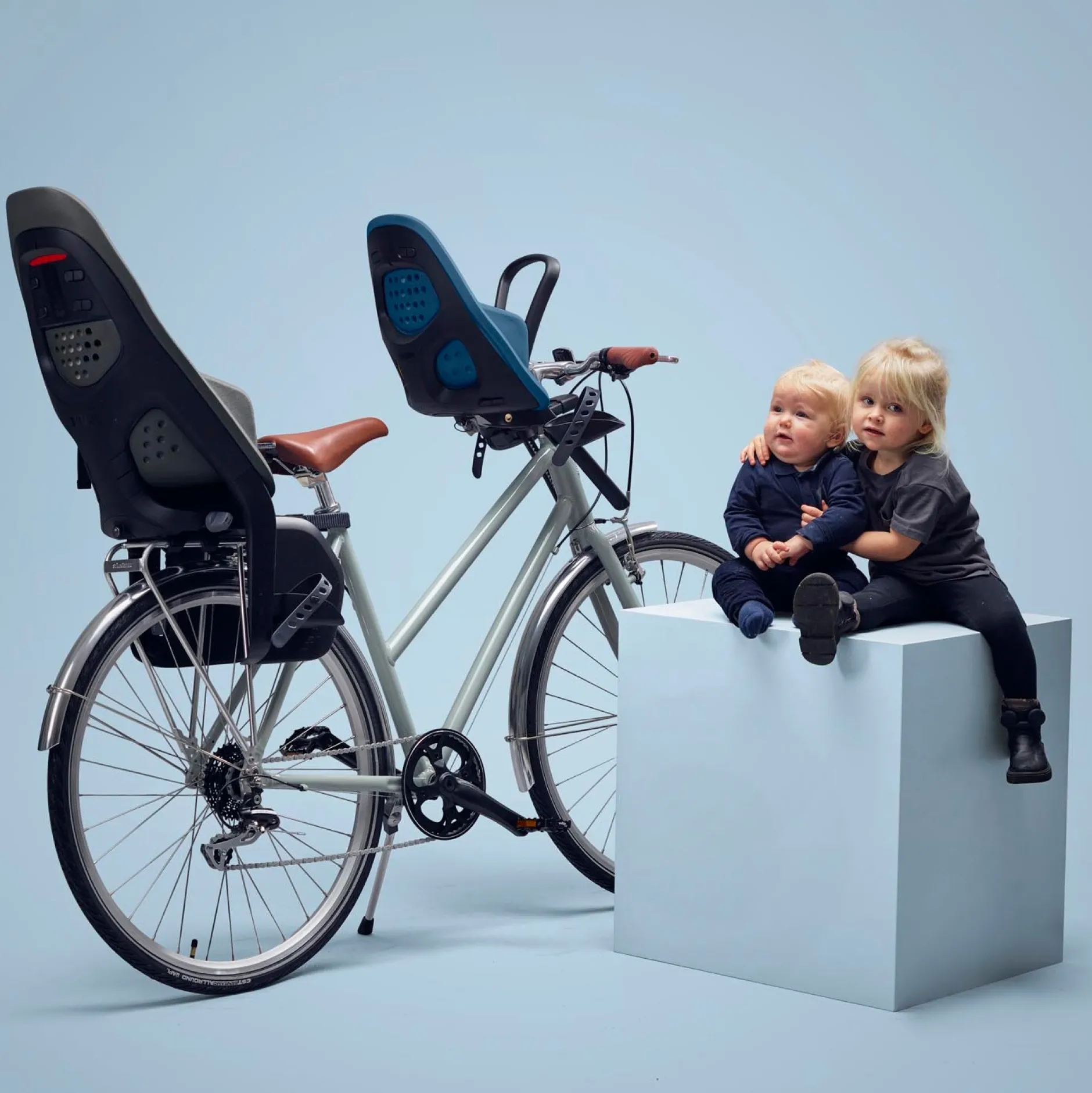 Fietsstoeltjes*Thule Yepp 2 mini fietsstoeltje Majolica Blue