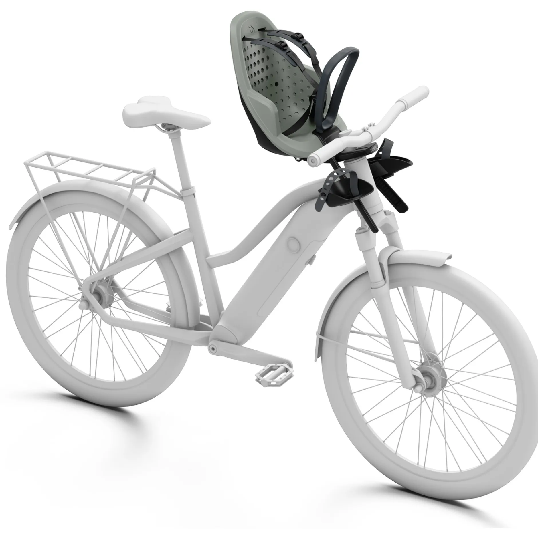 Fietsstoeltjes*Thule Yepp 2 mini fietsstoeltje Agave