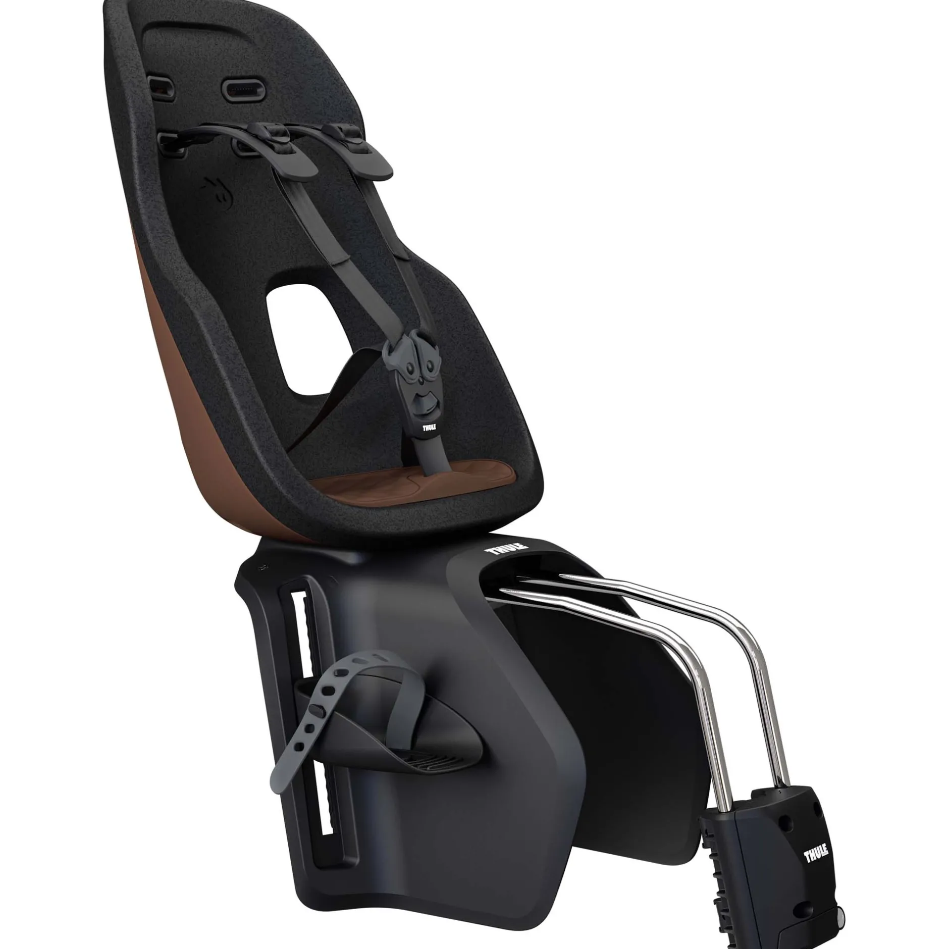 Fietsstoeltjes*Thule Yeppe Nexxt 2 Maxi frame mount Brown