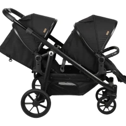 Frames Met Zit|Duo Kinderwagens*Topmark 2 Combi duowagen Black