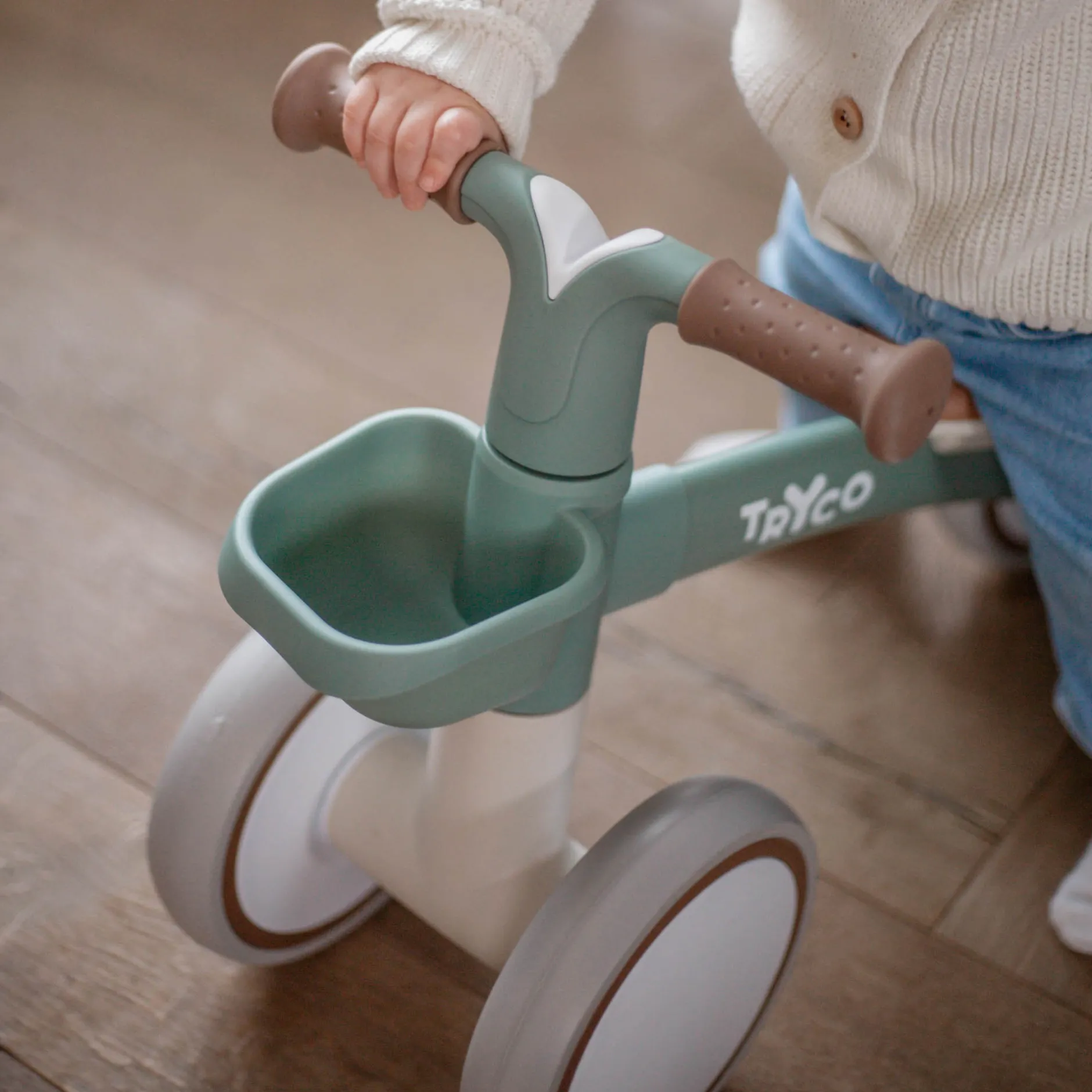 Loopfietsen & Loopwagens*Tryco First Bike Luna Lightgreen