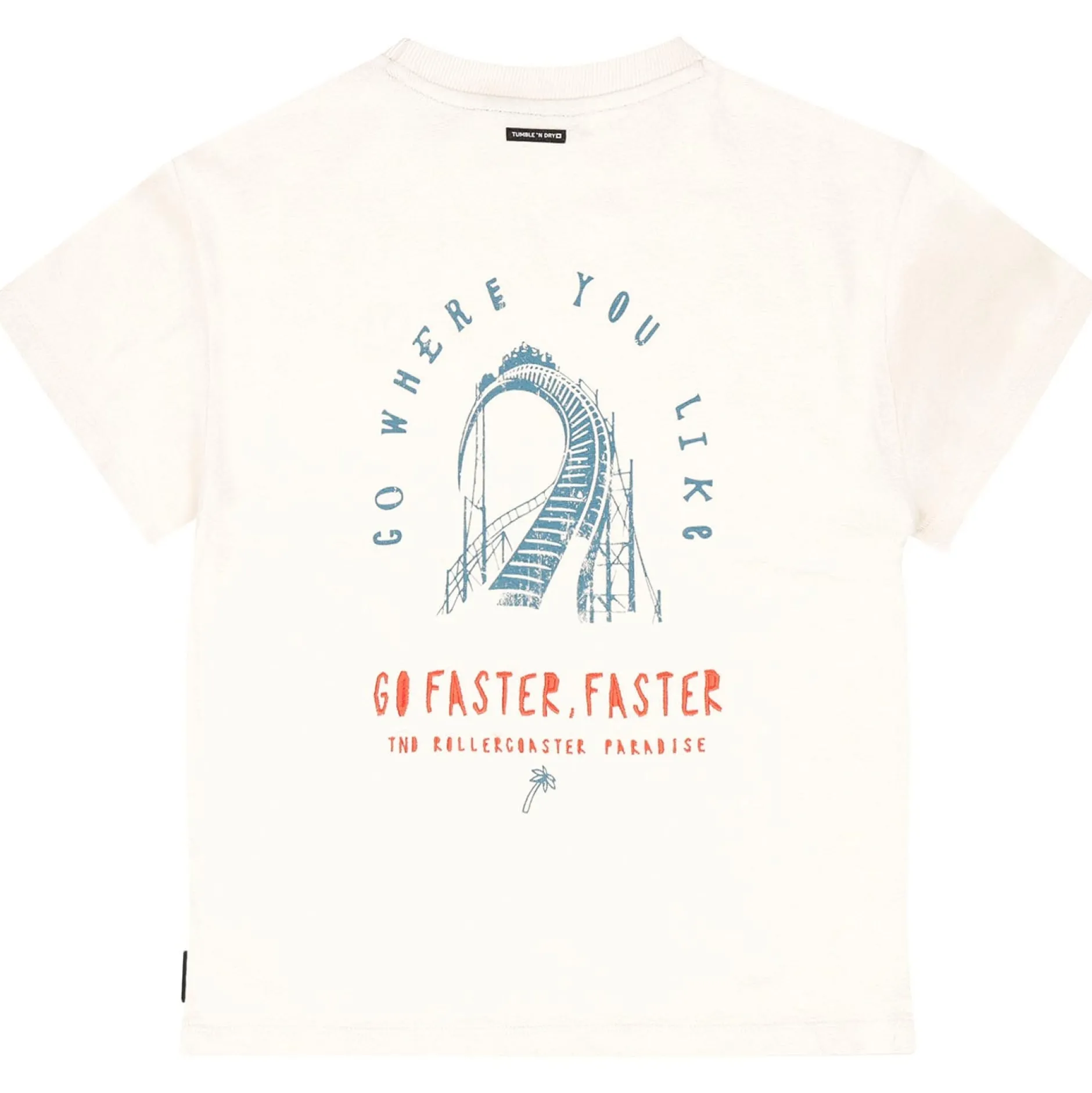 Shirts & Blouses|Shirts & Blouses*Tumble 'n Dry peuter T-shirt korte mouwen logo wit Off-White