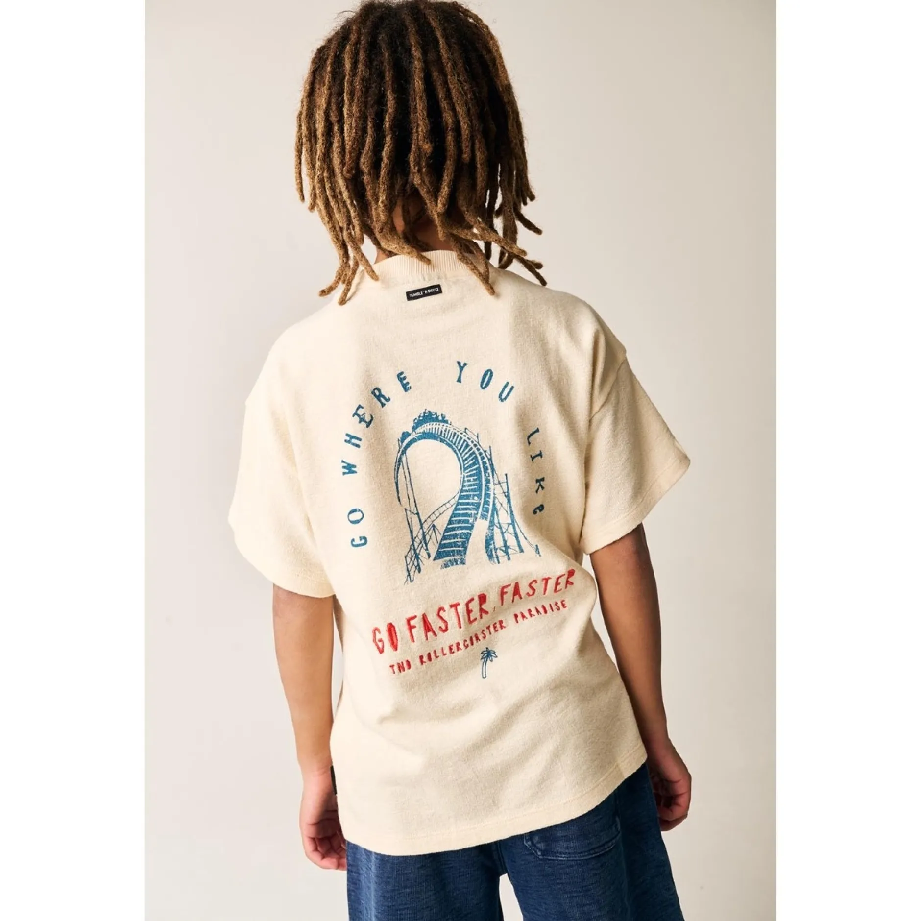 Shirts & Blouses|Shirts & Blouses*Tumble 'n Dry peuter T-shirt korte mouwen logo wit Off-White
