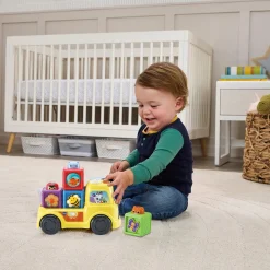 Auto's, Treinen & Garages|Speelgoed Auto's*VTech Blokkenpret Truck Multi