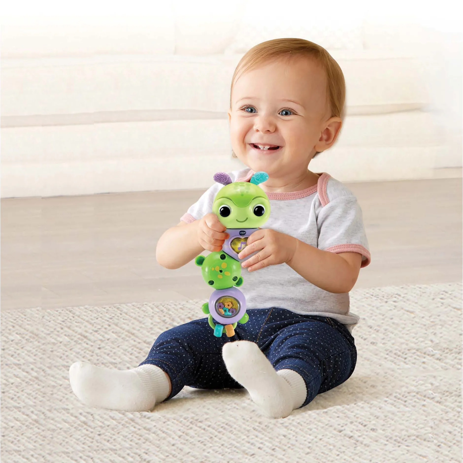 Interactief Speelgoed*VTech draai en wiebel rupsje Multi