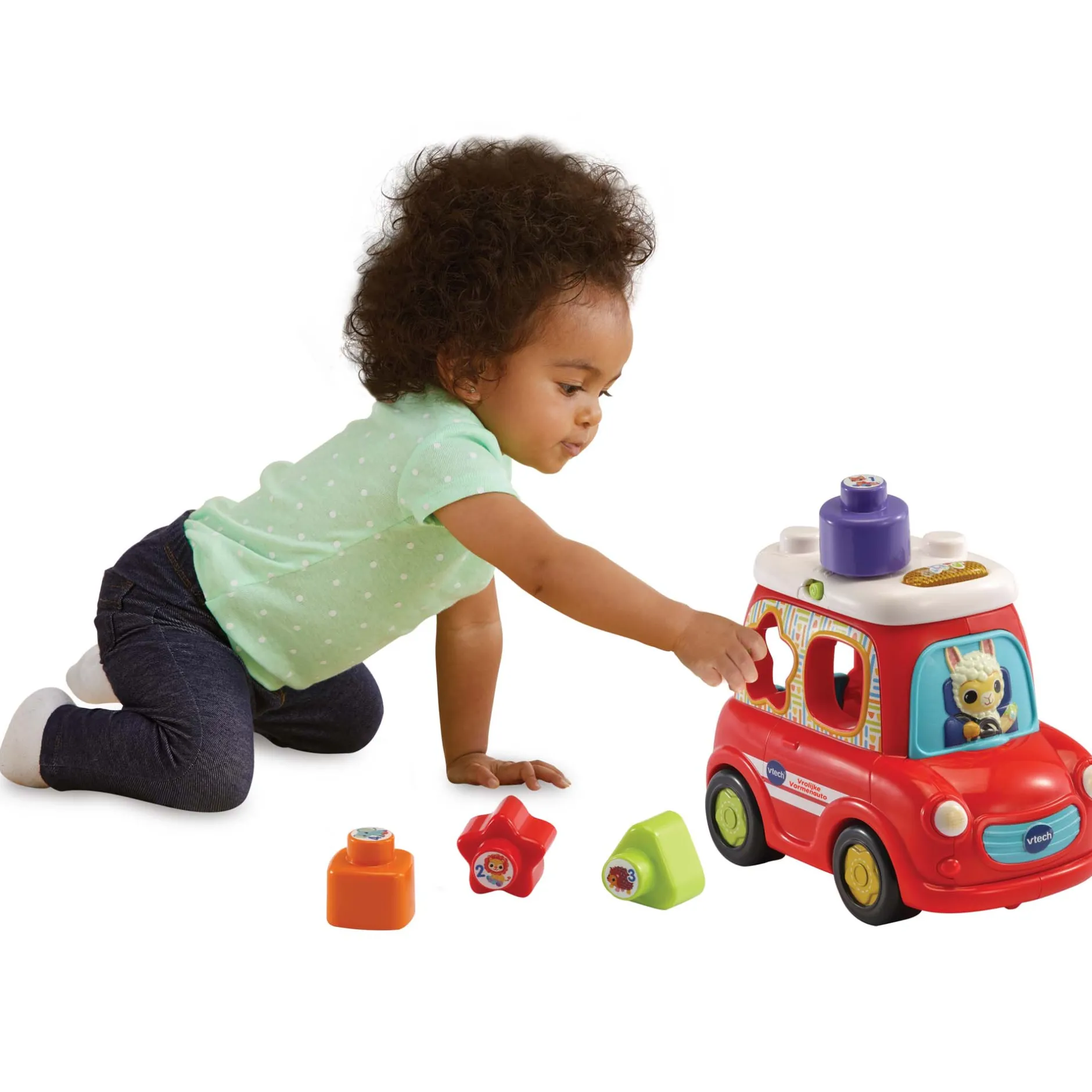 Auto's, Treinen & Garages|Speelgoed Auto's*VTech vrolijke auto Multi