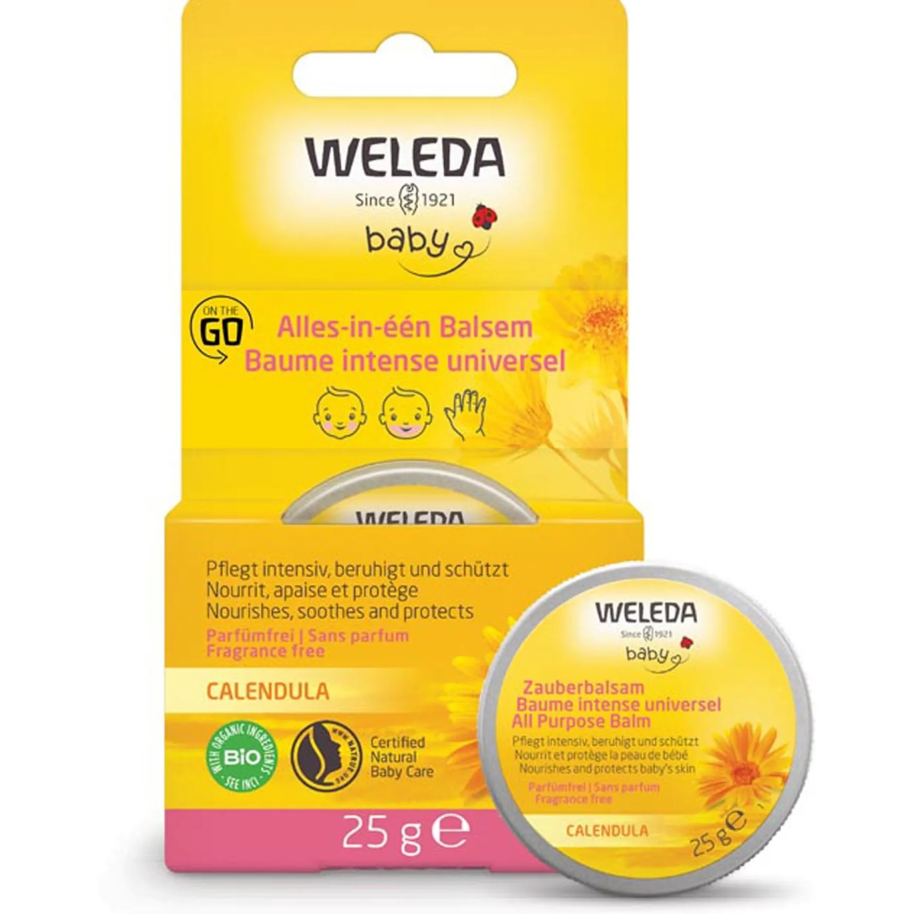 Huidverzorging*Div. Merken Weleda baby calendula alles-in-een balsem