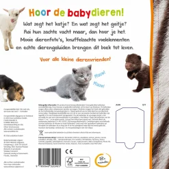 Kinderboeken*Boeken Welk dier hoor ik hier? – Babydieren Multi
