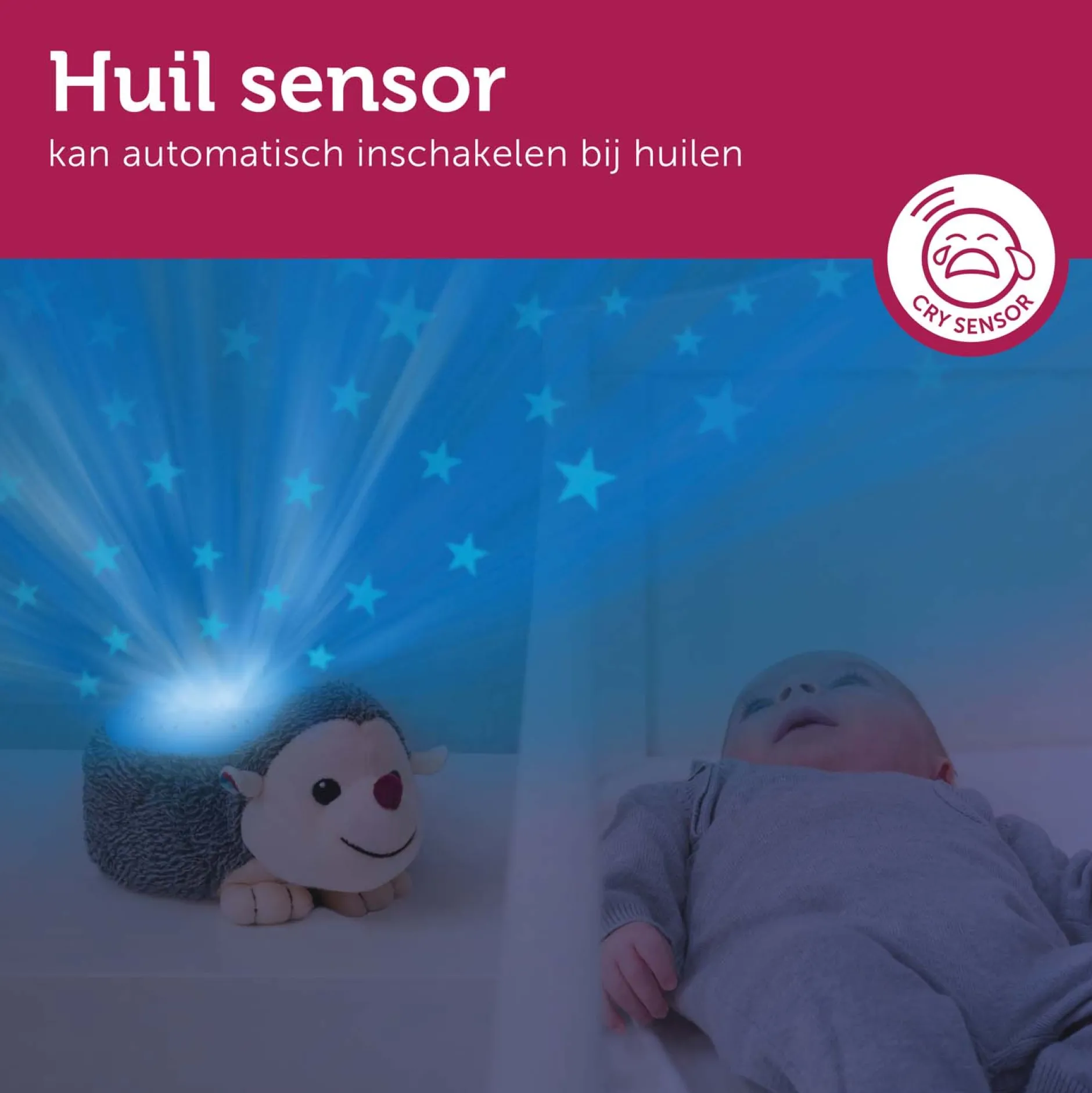 Projectors*Zazu muziek projector harry de egel grijs